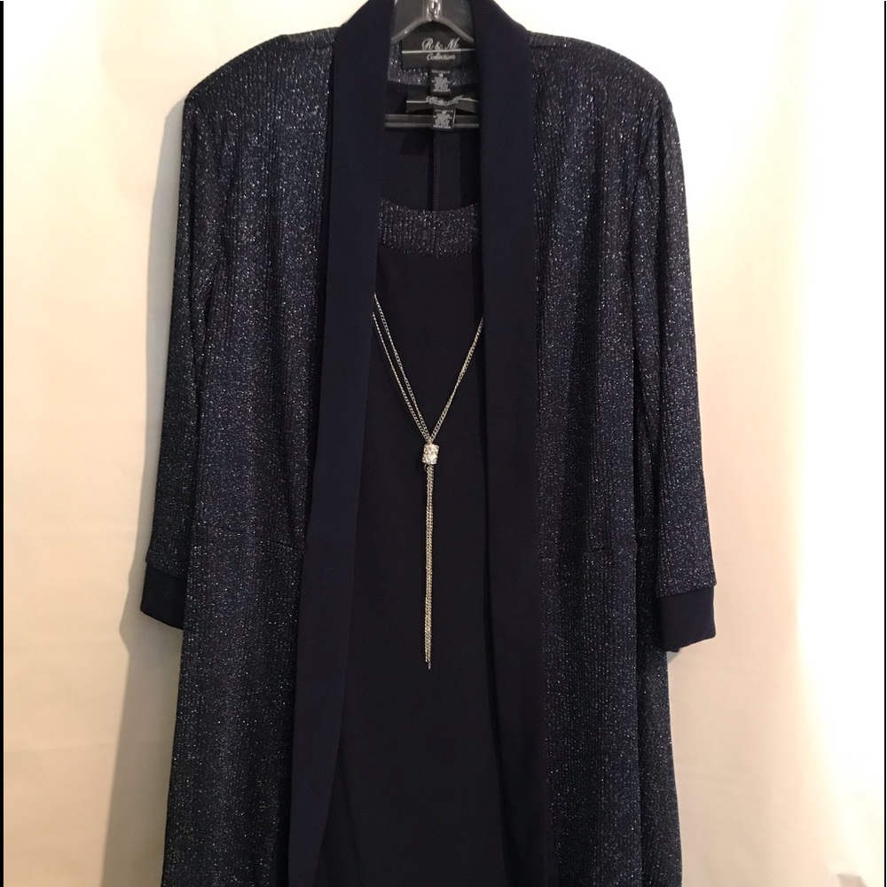 Dark blue formal dress